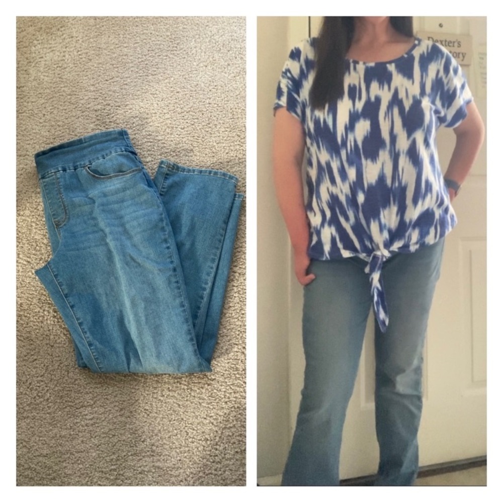 Gloria Vanderbilt Amanda pull on jeans